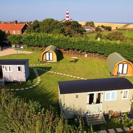Lanterns Shepherds Huts & Glamping Happisburgh Exterior photo