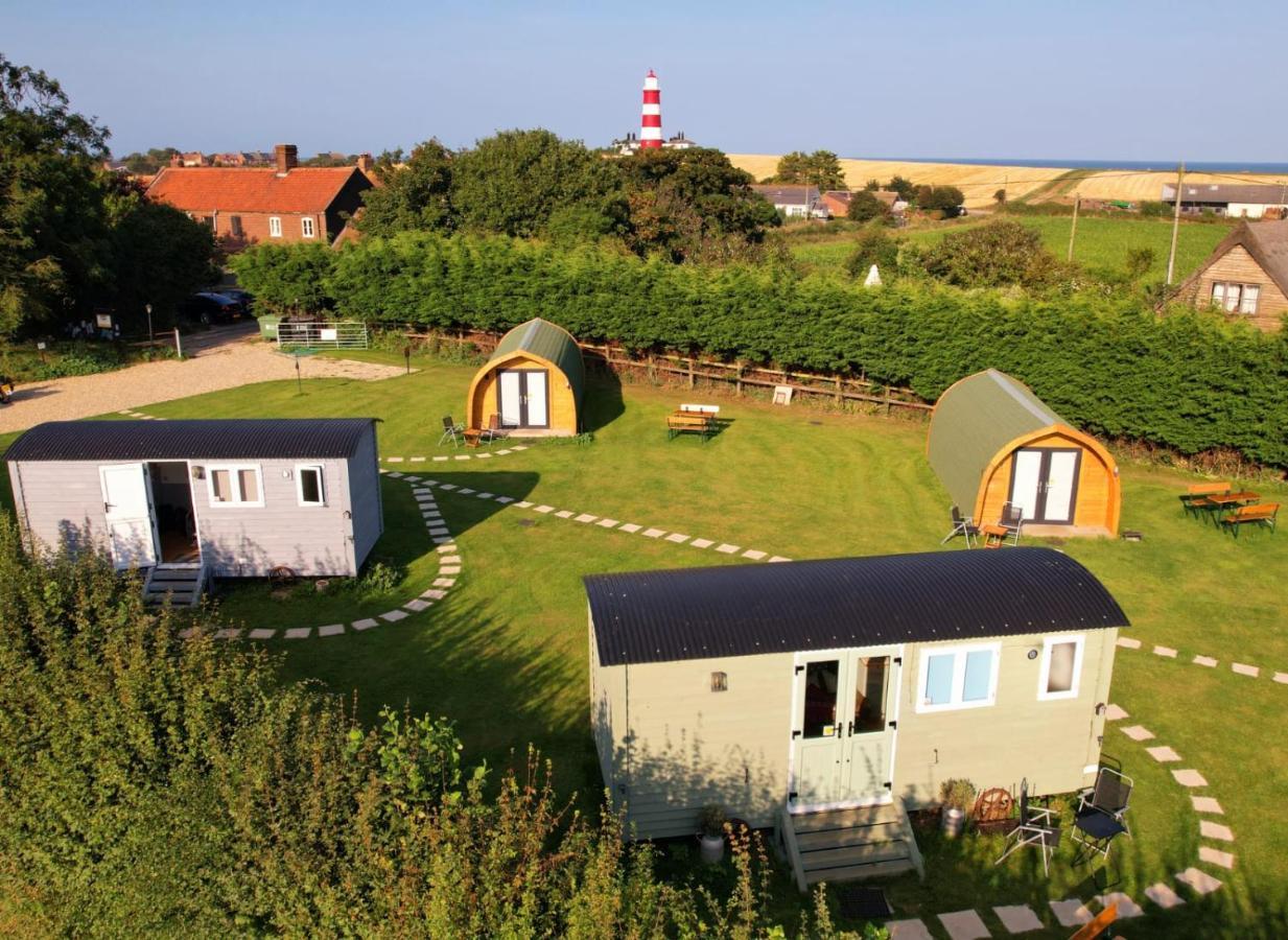 Lanterns Shepherds Huts & Glamping Happisburgh Exterior photo